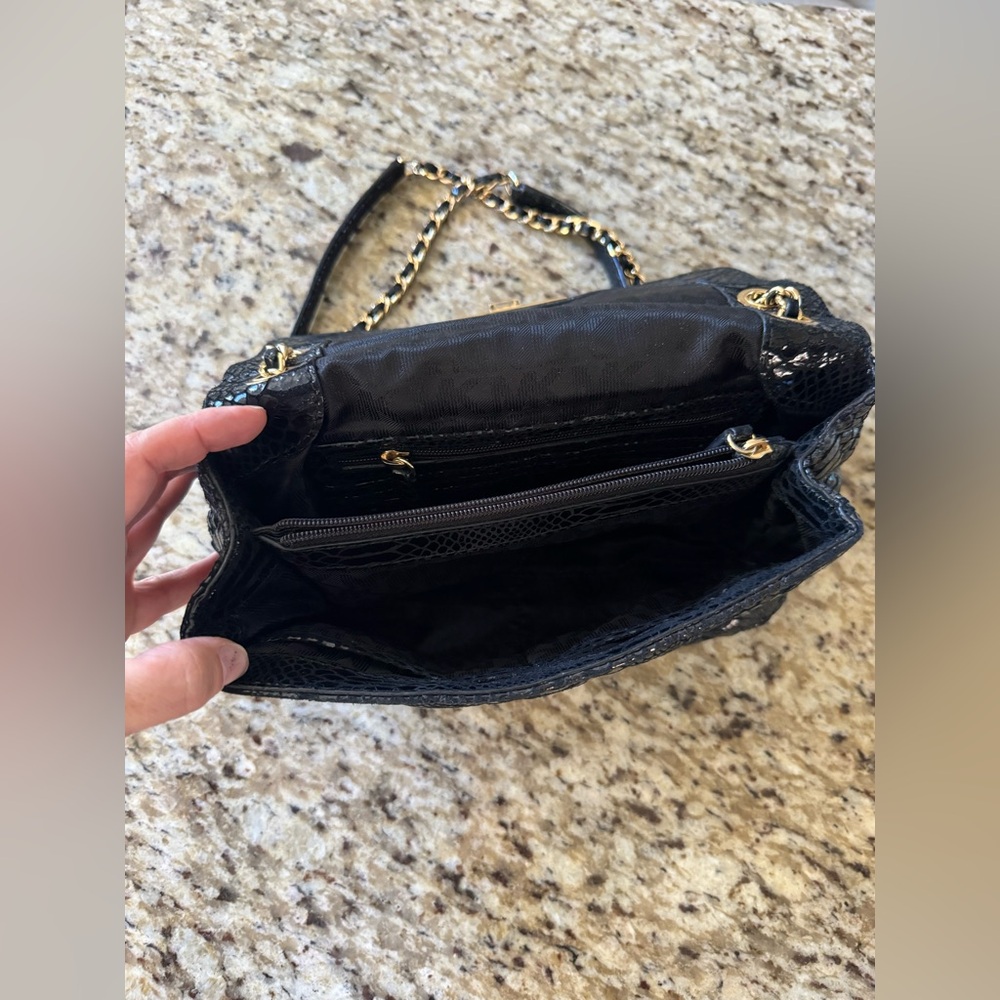 Michael Kors Sloan Python Large Chain Shoulder Bag - image 5